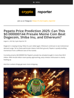 Pepeto Nears $6M in Presale: Can PEPETO Outperform Ethereum, Dogecoin, and Shiba Inu in 2025?