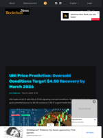 UNI Price Prediction: Oversold Conditions Target $4.50 Recovery by March 2026 - Blockchain.News