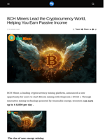 BCH Miners Lead the Cryptocurrency World, Helping You Earn Passive Income - Visionary Financial