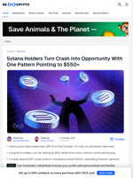 Solana Recovers From Crash: Can SOL Price Hit $550?