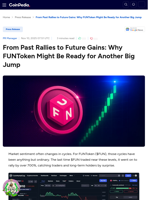 From Past Rallies to Future Gains: Why FUNToken Might Be Ready for Another Big Jump