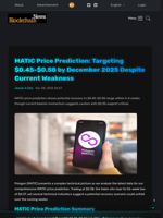MATIC Price Prediction: Targeting $0.45-$0.58 by December 2025 Despite Current Weakness - Blockchain.News