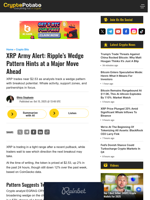 XRP Army Alert: Ripple’s Wedge Pattern Hints at a Major Move Ahead