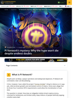 Pi Network’s mystery: Why the hype won’t die despite endless doubts