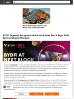 BYDFi Expands European Reach with Next Block Expo 2026 Sponsorship in Warsaw - Brave New Coin