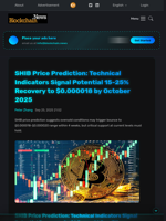 SHIB Price Prediction: Technical Indicators Signal Potential 15-25% Recovery to $0.000018 by October 2025 - Blockchain.News