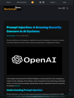 Prompt Injection: A Growing Security Concern in AI Systems - Blockchain.News