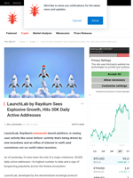 LaunchLab by Raydium Sees Explosive Growth, Hits 30K Daily Active Addresses - NullTX