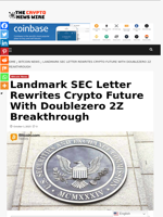 Landmark SEC Letter Rewrites Crypto Future With Doublezero 2Z Breakthrough - The Crypto News Wire