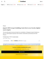 SBI's Coinhako deal advances plan for Asia's first digital asset empire
