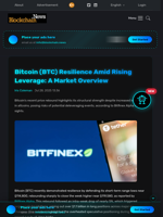 Bitcoin (BTC) Resilience Amid Rising Leverage: A Market Overview - Blockchain.News