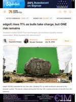 edgeX rises 11% as bulls take charge, but ONE risk remains - AMBCrypto