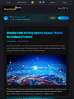 Blockchain Voting Opens Space Travel to Global Citizens - Blockchain.News