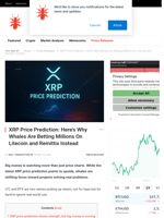 XRP Price Prediction: Here’s Why Whales Are Betting Millions On Litecoin and Remittix Instead - NullTX