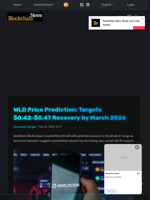 WLD Price Prediction: Targets $0.42-$0.47 Recovery by March 2026 - Blockchain.News
