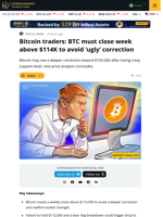 Bitcoin Risks ‘Ugly’ Correction to $103K as Key BTC Price Support Fails