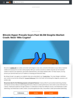 Bitcoin Hyper Presale Soars Past $6.5M Despite Market Crash: Next 100x Crypto? - Brave New Coin