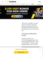 BitMEX Co-founder Arthur Hayes Sells HYPE to Fund Ferrari Purchase, Stands by 126x Forecast