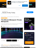 The Bitcoin Mempool: Private Mempools