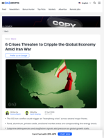 6 Crises Hitting Global Economy at Once Amid Iran War