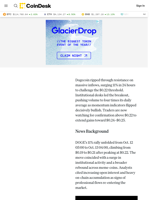 DOGE News: Dogecoin Zooms 11% as Buying Volumes Quadruples 