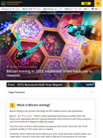 Bitcoin Mining in 2025: Rewards, Hardware, Pools and Energy
