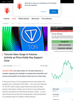 Toncoin Sees Surge in Futures Activity as Price Holds Key Support Zone - NullTX