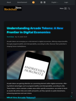 Understanding Arcade Tokens: A New Frontier in Digital Economies - Blockchain.News