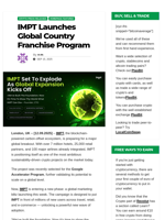 IMPT Set to Explode as Global Expansion Kicks Off