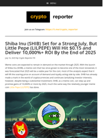 Shiba Inu (SHIB) Set for a Strong July, But Little Pepe (LILPEPE) Will Hit $0.15 and Deliver 10,000%+ ROI By the End of 2025