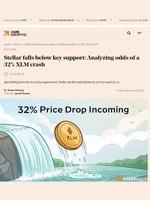 Stellar (XLM) breaks support, Expert eyes on 32% price drop