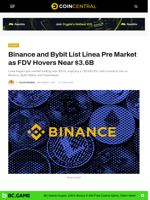 Binance and Bybit List Linea Pre Market as FDV Hovers Near $3.6B