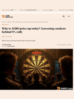 Why is AERO price up today? Assessing catalysts behind 9% rally - AMBCrypto