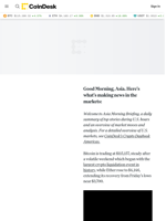 Asia Morning Briefing: Ethereum Leads Recovery After $20B Liquidation Shock