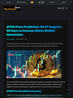 ATOM Price Prediction: $4.17 Target in 30 Days as Cosmos Shows Bullish Momentum - Blockchain.News