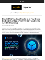 Polkadot Price, Shiba Inu coin news today, top crypto gainers today