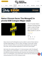 Natus Vincere faces The MongolZ in pivotal IEM Cologne Major clash