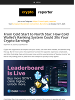How to Build a Passive Income Stack with $CWT Using Cold Wallet