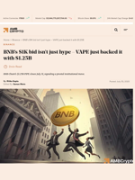 BNB’s $1K bid isn’t just hype - VAPE just backed it with $1.25B - AMBCrypto