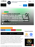 $400M Cyber Breach Hits Coinbase Hard as Nexchain Gains Momentum in Presale | Live Bitcoin News