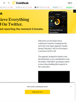 ETH News: Fusaka Coming in December