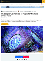 UK Avoids ‘US Malaise’ as FCA Finalizes Rules