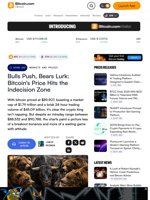 Bulls Push, Bears Lurk: Bitcoin’s Price Hits the Indecision
Zone