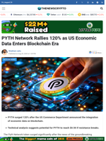 PYTH Network Rallies 120% as US Economic Data Enters Blockchain Era - TheNewsCrypto