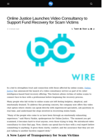Online Justice Launches Video Consultancy to Support Fund Recovery for Scam Victims - Visionary Financial