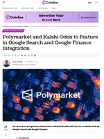 Polymarket and Kalshi Odds in Google Search