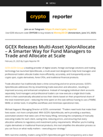 GCEX Releases Multi-Asset XplorAllocate – A Smarter Way for Fund Managers to Trade and Allocate at Scale