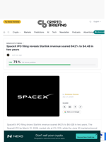 SpaceX IPO filing reveals Starlink revenue soared 842% to $4.4B in two years