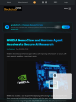 NVIDIA NemoClaw and Hermes Agent Accelerate Secure AI Research - Blockchain.News