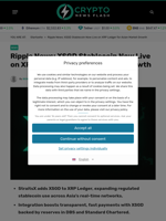 Ripple News: XSGD Stablecoin Now Live on XRP Ledger for Asian Market Growth - Crypto News Flash